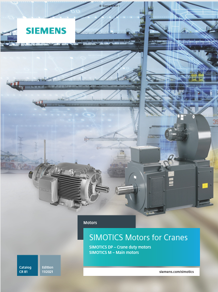 CR 81 SIMOTICS Motors for Cranes 112021