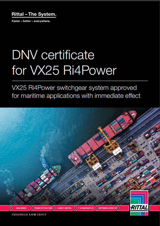 DNV certificate for VX25 Ri4Power